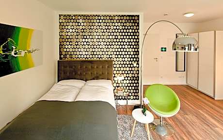 Superior studio apartment with balcony or terrace