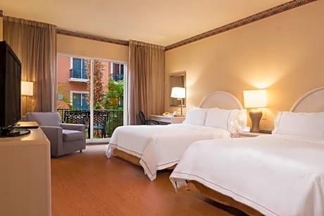 Deluxe Double Room with Two Double Beds - Non-Smoking
