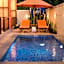 Murna Villa 3, A modern Balinese wooden house 360 GWK view