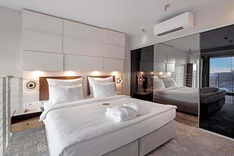 Duplex Apartment with side Sea view