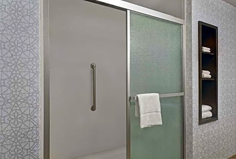 1 King Shower Only W/Fridge/Microwave Ns