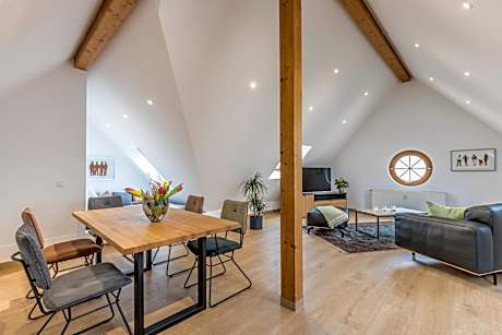 RH-Appartements 15 Minuten von Basel im Dorf Rührberg