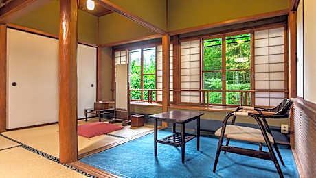 Japanese-Style Triple Room with Hot Spring Bath - Villa