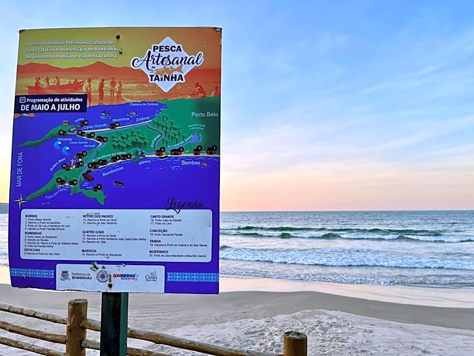 B914 - Apto 02 quartos para 7 pessoas perto do mar