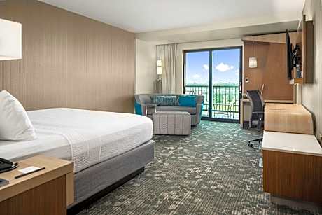Guest room, 1 King, Sofa bed, Balcony