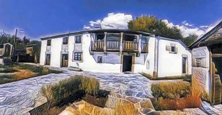 Habitaciones La Cuevona de Guitiriz,Parga, en el camino norte Lugo