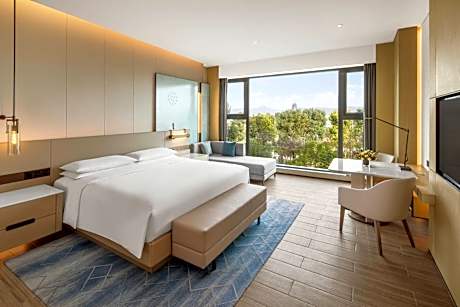 Deluxe King Garden View, Deluxe Guest room, 1 King