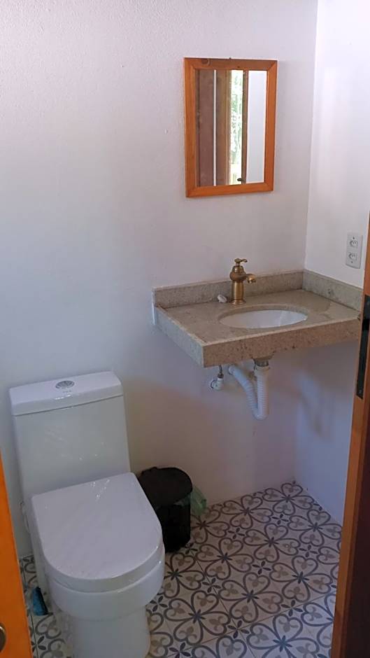 Ecocasa azul - Chalé na mata