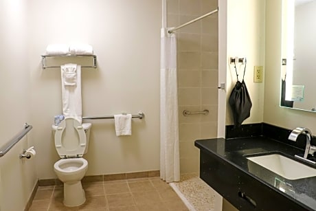 King Room with Bath Tub - Mobility/Hearing Accessible - Non-Smoking