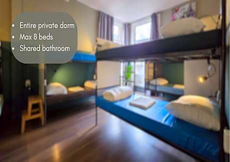 8-Bed Mixed Dormitory Room
