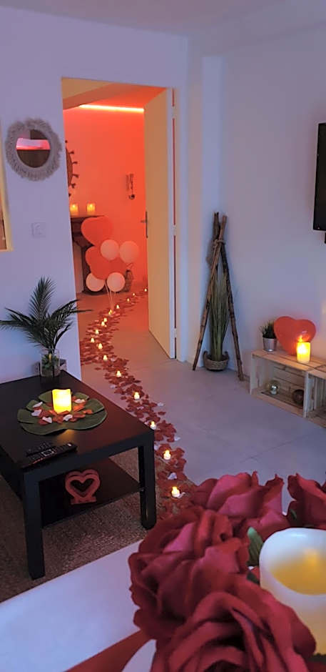 Gîtes Mas des rochers - Romance tropicale avec Spa