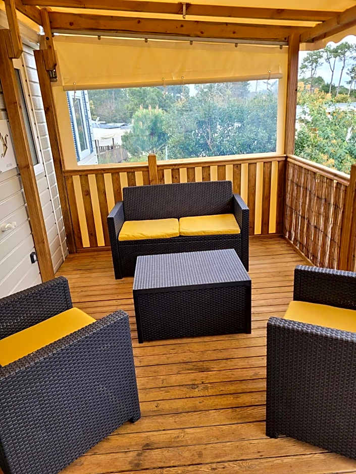 Vue bassin Arcachon mobil-home top 8 personnes by Vayny