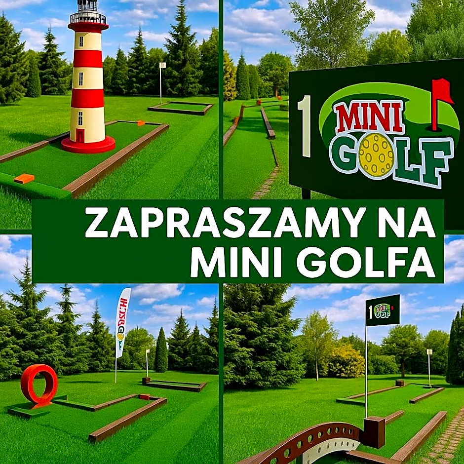Domki Kapitańskie z prywatnym polem do gry w Mini Golf