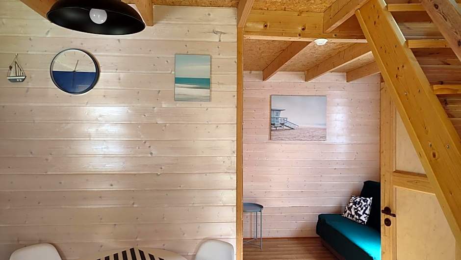 Piętrowe DOMKI KLIF 6os,Duże tarasy Dzika plaża Łąka Bociek Cisza Szlaki rowerowe Pieski 25zldzien