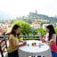 Hotel PANORAMA Kruje view on the castle and the old town