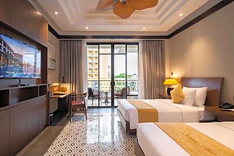 Premium Garden View Twin