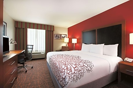 1 King Bed Mobility Accessible Room Non-Smoking