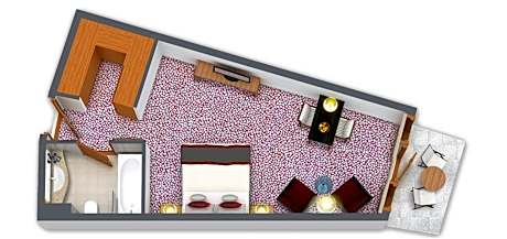 Classic Double Room with Mountain View