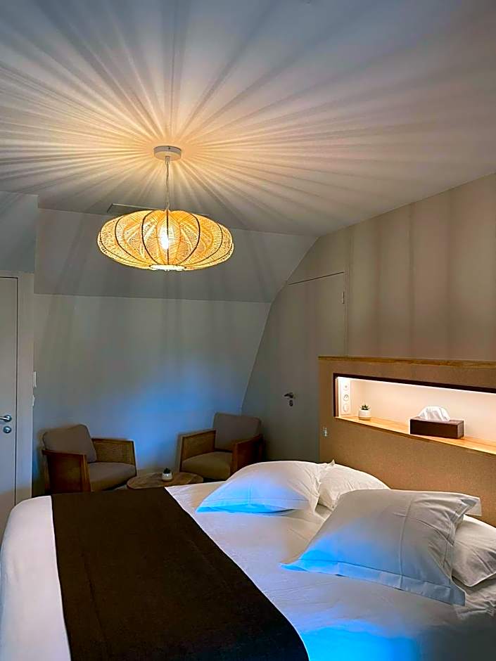Hôtel & Restaurant - Le Manoir des Cèdres - piscine extérieure et climatisation