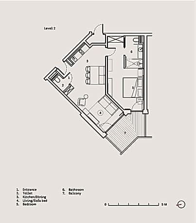 Apartment with Balcony