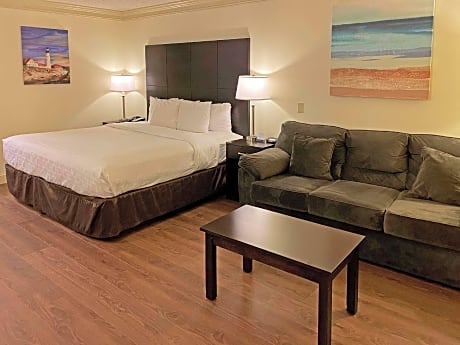 1 King Bed and Sofabed - No Smoking, No Pets