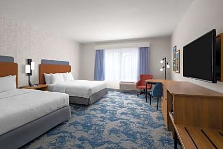 Queen Room with Two Queen Beds - Mobility Access/Non-Smoking