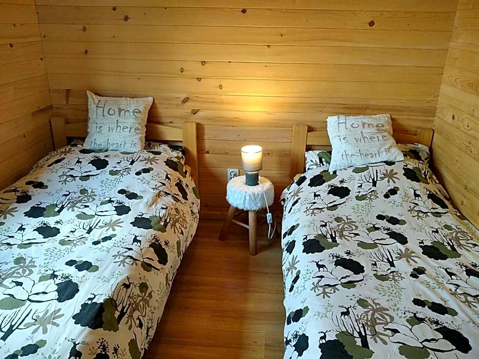 Domki i apartamenty nad jeziorem solińskim z basenem I widokiem na góry