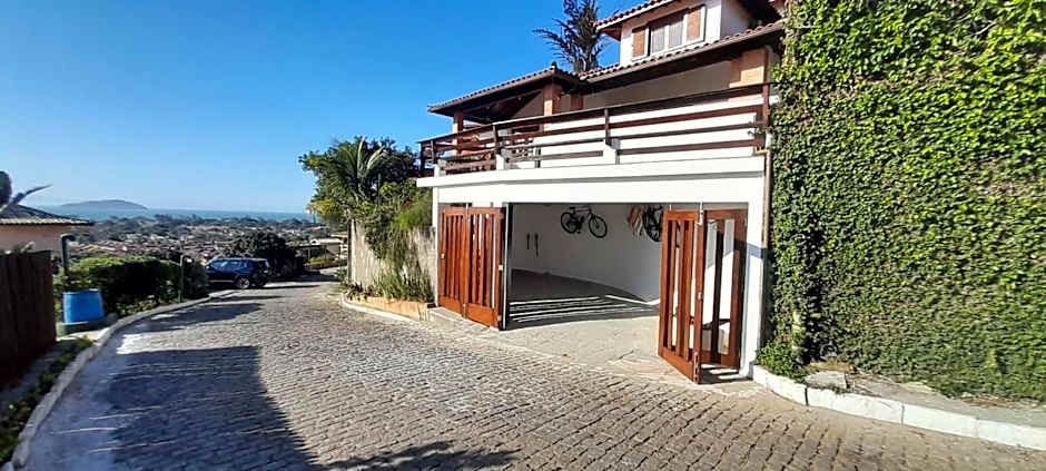 Casa e piscina privativa, vista para o mar em condomínio pé na areia