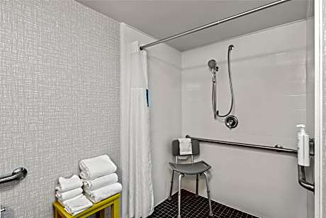 King Suite with Roll-In Shower - Mobility and Hearing Access/Non-Smoking