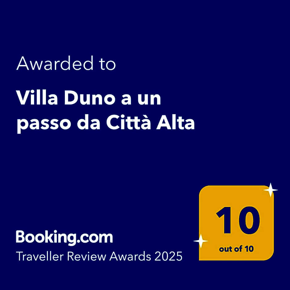 Villa Duno a un passo da Città Alta