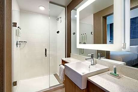King Suite with Bathtub and Trundle Sofa - Mobility Access