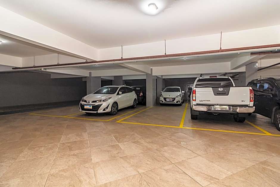 Piemax Praia Grande - 100m PRAIA do BOQUEIRÃO e CENTRO - Vista MAR - Varanda GOURMET com CHURRASQUEIRA privativa - AR CONDICIONADO em todos os ambientes - Wi-Fi 600 Mbps - HOME OFFICE- Vaga de Garagem - Acomoda até 6 pessoas