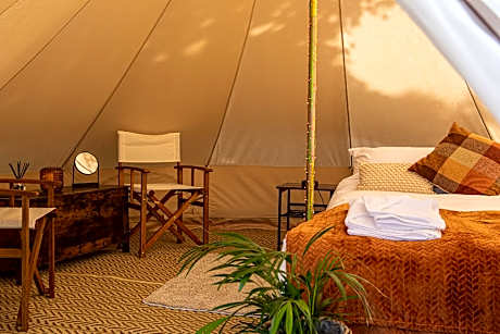 Luxury-Bell Tent -Tent-Communal washrooms-Countryside view