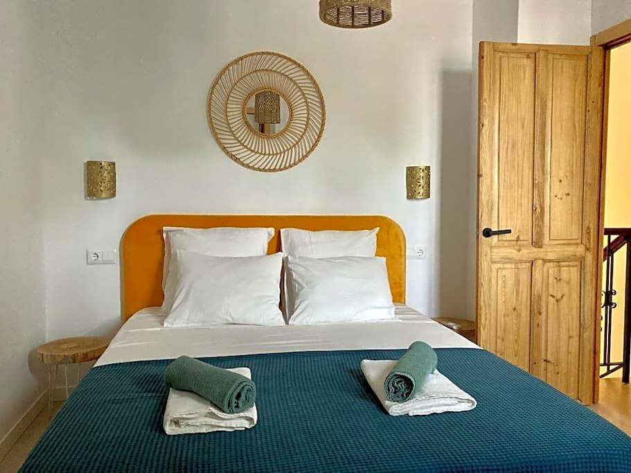 Andalusian house - Beach at 85 meters - Terrace