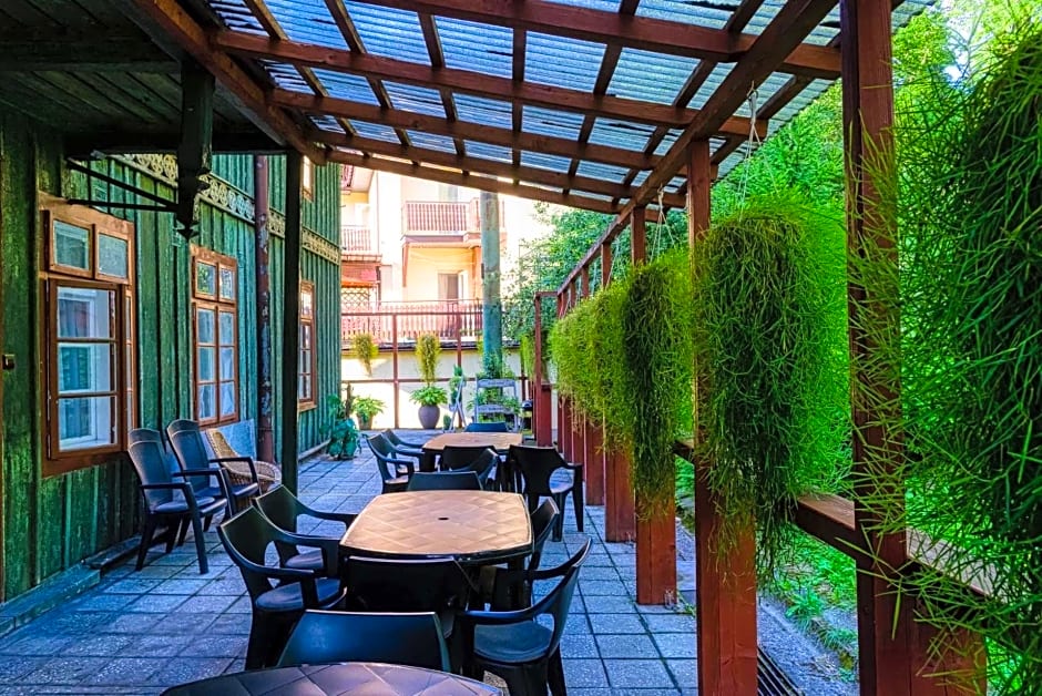 Pokoje Szczawnica Centrum - duży ogród