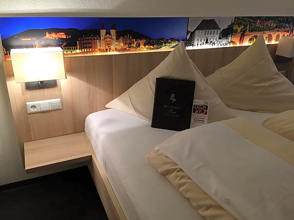 Hotel Rose Heidelberg inklusive Frühstück, Saunanutzung und Parkplätze nach Verfügbarkeit