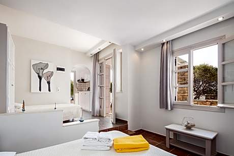 Aegean Room with Terrace & Garden View