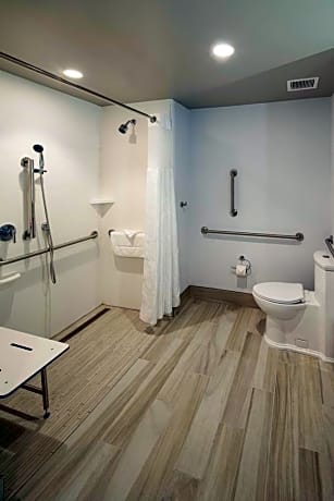 2 Queen Mobility/Hearing Accessible W/Bathtub