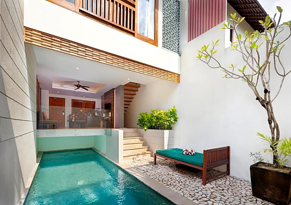 Modern 1BR w/ pool near Petitenget Beach Seminyak