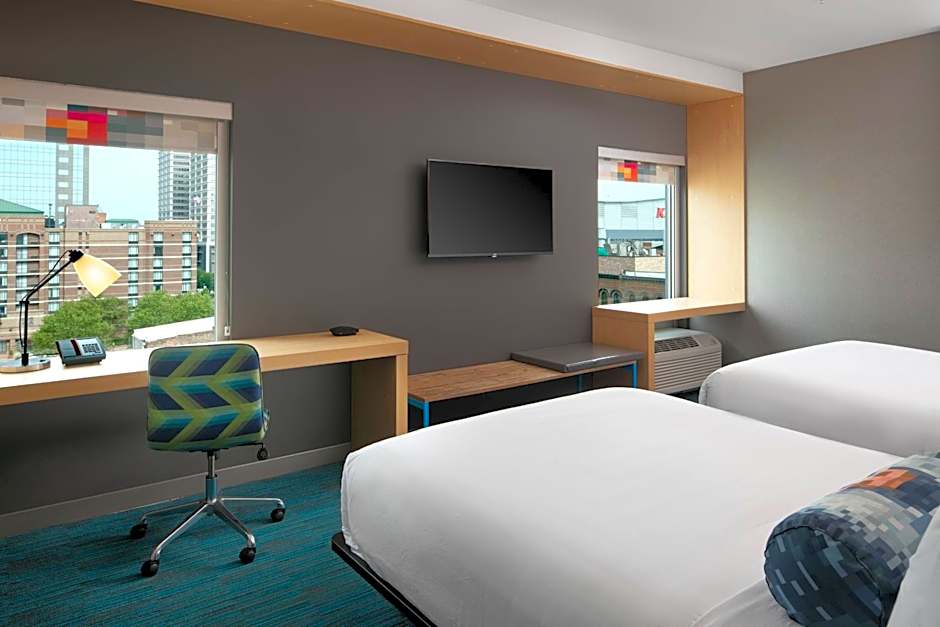 Photo 1 of 7 of 2 Queen Beds Guestroom, City View