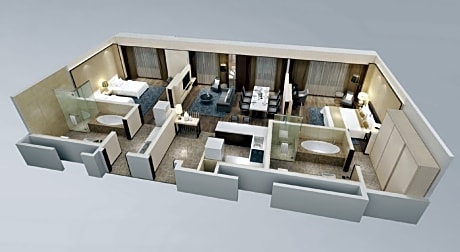 Two Bedroom Serviced Suite