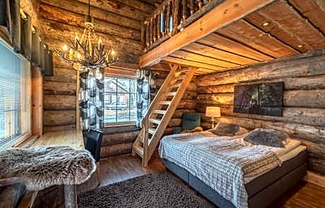 Log Suite with Loft and Sauna