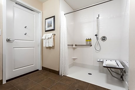 King Studio Suite with Mobility Accessible Roll In Shower -  Non-Smoking