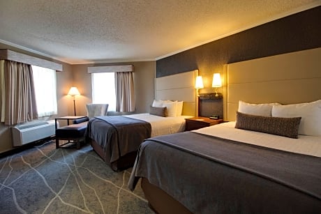 2 Queen Beds, Non-Smoking, Private Balcony, Microwave And Refrigerator, Sofabed, Full Breakfast