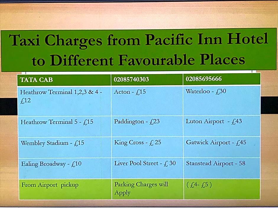 Pacific Inn London Heathrow