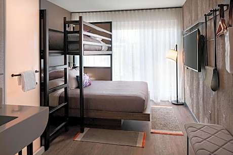 Queen Room with Twin Loft