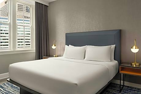 One-Bedroom King Suite with Sofa Bed and City View