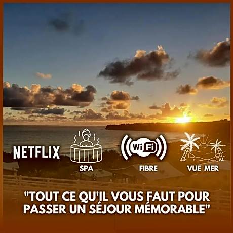 Les Tourterelles - Appartement vue mer & jacuzzi