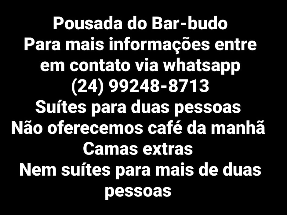 POUSADA DO BAR- BUDO