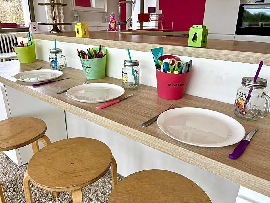 château - Le panoramique avec piscine